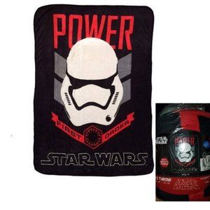 STAR WARS Episode VII First Order Soft & Cozy Kid's Throw 46in x 60in